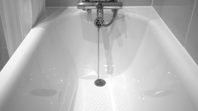 Gusseisenbadewanne