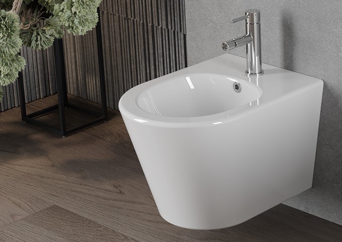 Bidet im Badezimmer
