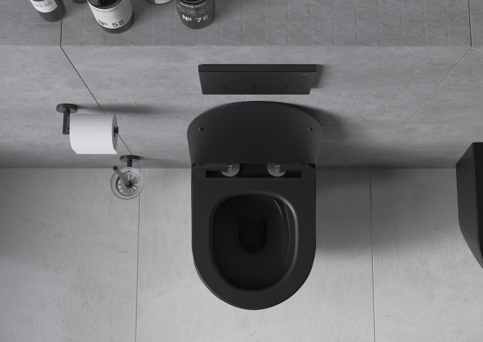 dünner WC-Sitz