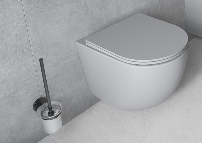 WC-Sitz mit sanftem Schließen