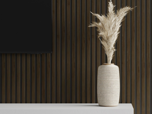 Wengefarbene Lamellen