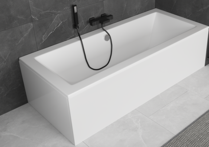 Wanne mit Verkleidung