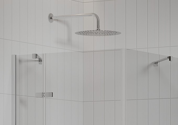 Duscharmen für Regenbrause