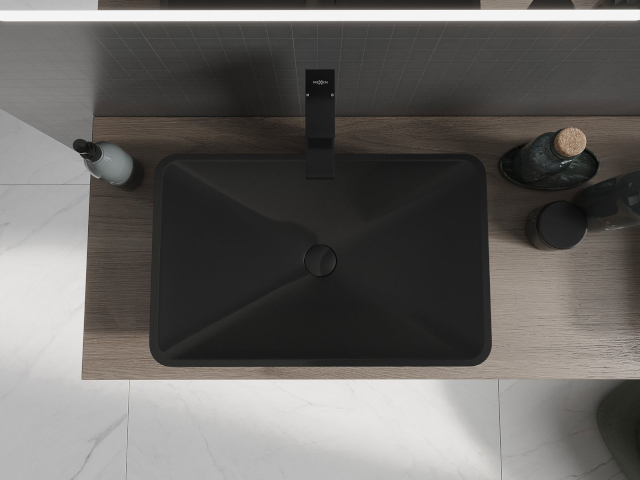 Mexen Badezimmerschrank in Holzfarbe