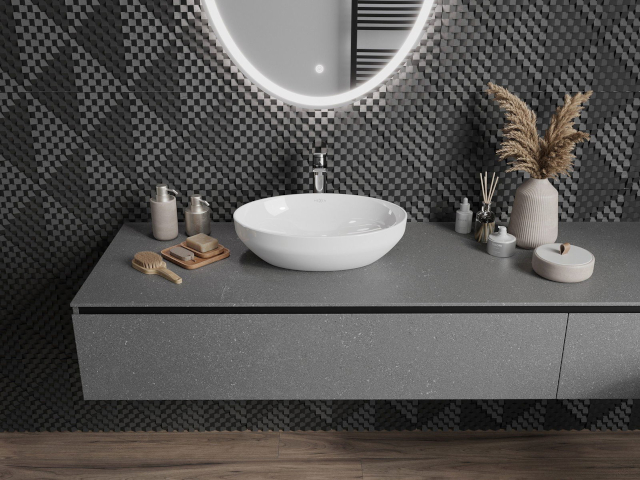 Großer Waschbeckenschrank