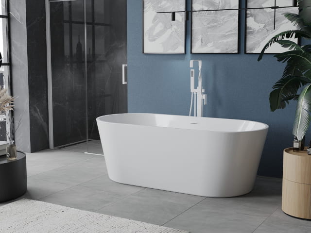 Freistehende Badewanne 140 cm