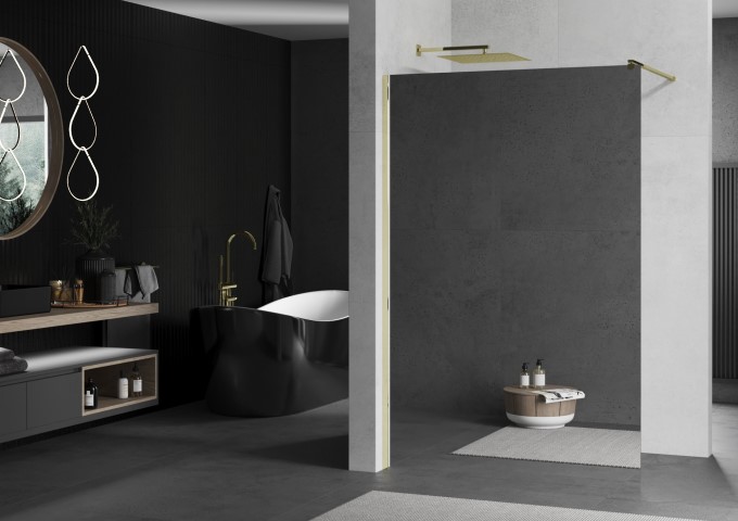 Freistehende Duschwände