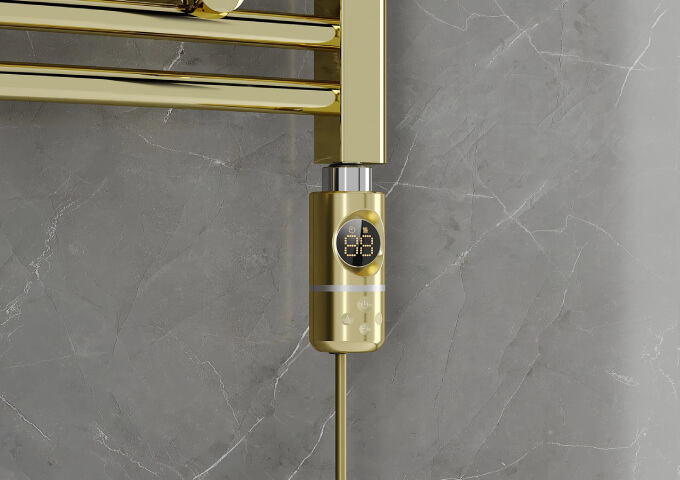 Elektrische Heizung gold 900W