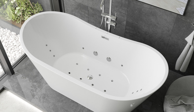 Badezimmer im Spa-Stil