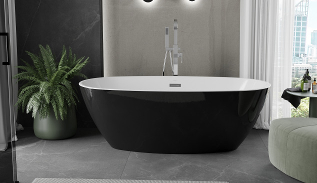 Badezimmer im Boho-Stil