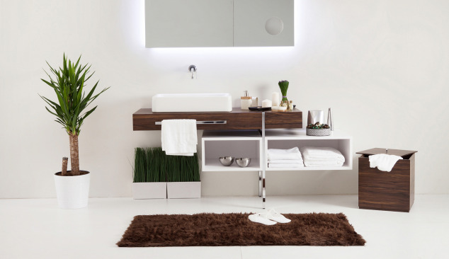 Stilvolle Badezimmerkörbe