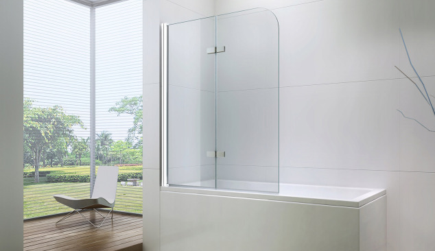 Badeabtrennungen - Aufbau