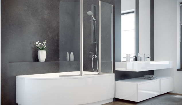 Badewannenabtrennungen - lohnt es sich?