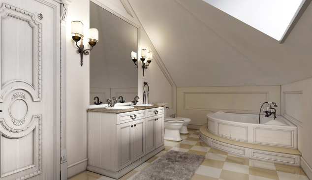 Wie man ein ideales Badezimmer mit Eckbadewanne gestaltet