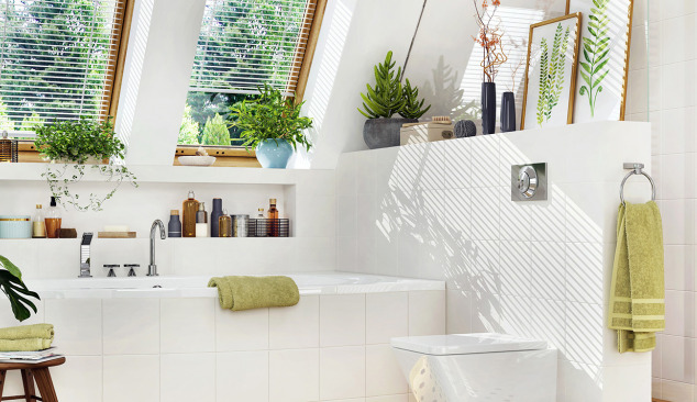 Wie man die Badezimmerausstattung richtig platziert