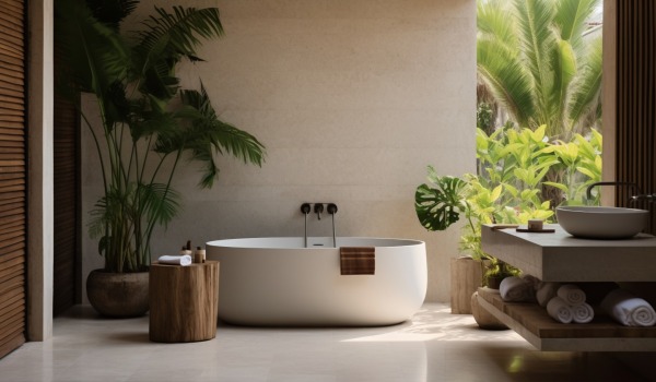 Japanisches Badezimmer – Ideen für ein ruhiges und minimalistisches Interieur