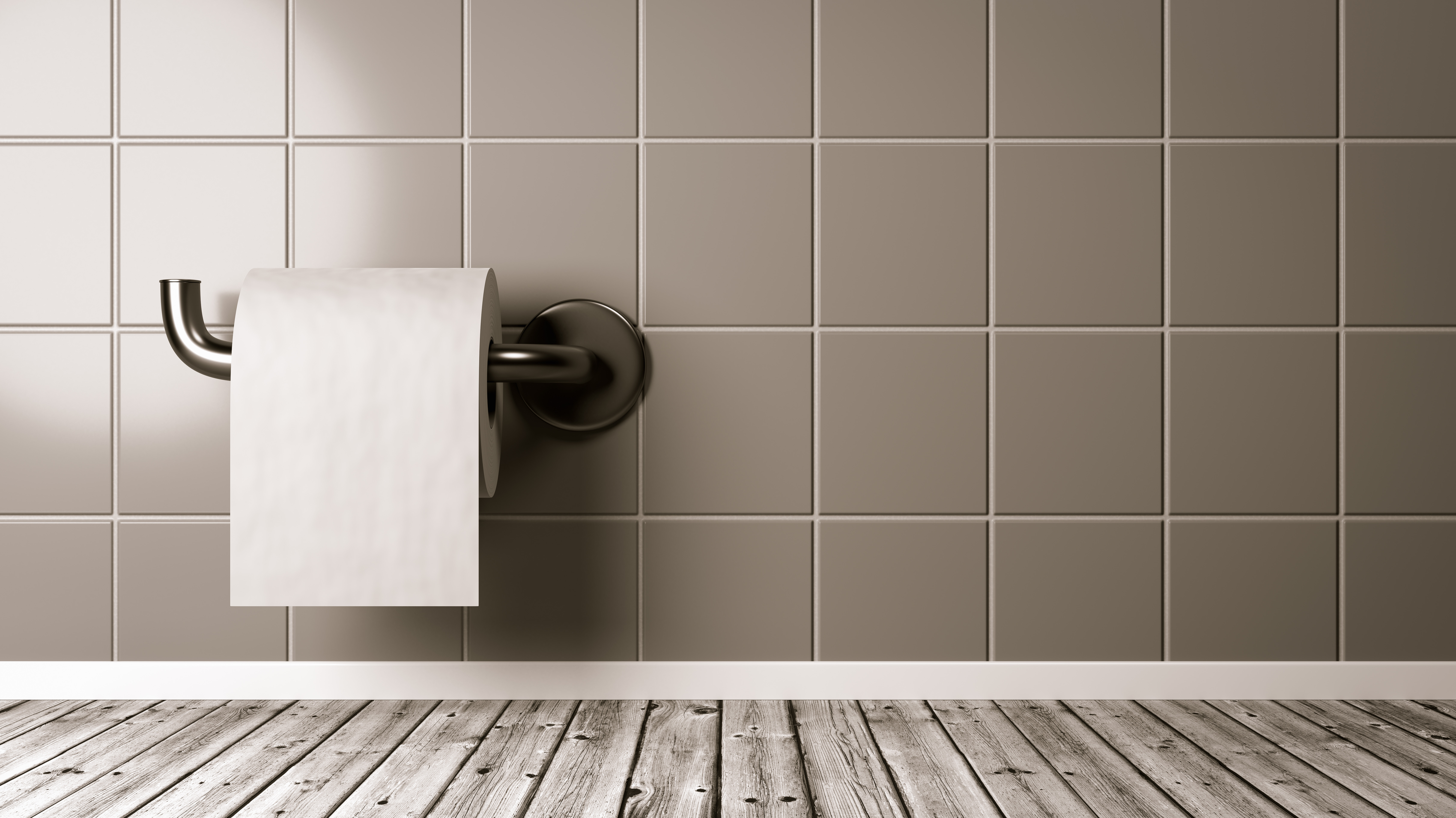 Womit kann man einen Toilettenpapierhalter kleben?