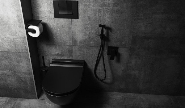 Wo sollte das Unterputzset für ein Bidet montiert werden?