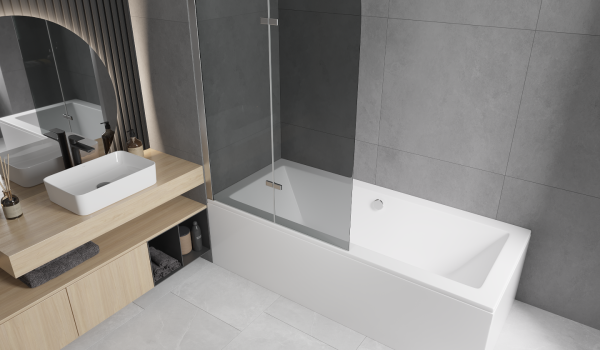 Nachteile und Vorteile einer Badewanne mit Duschabtrennung