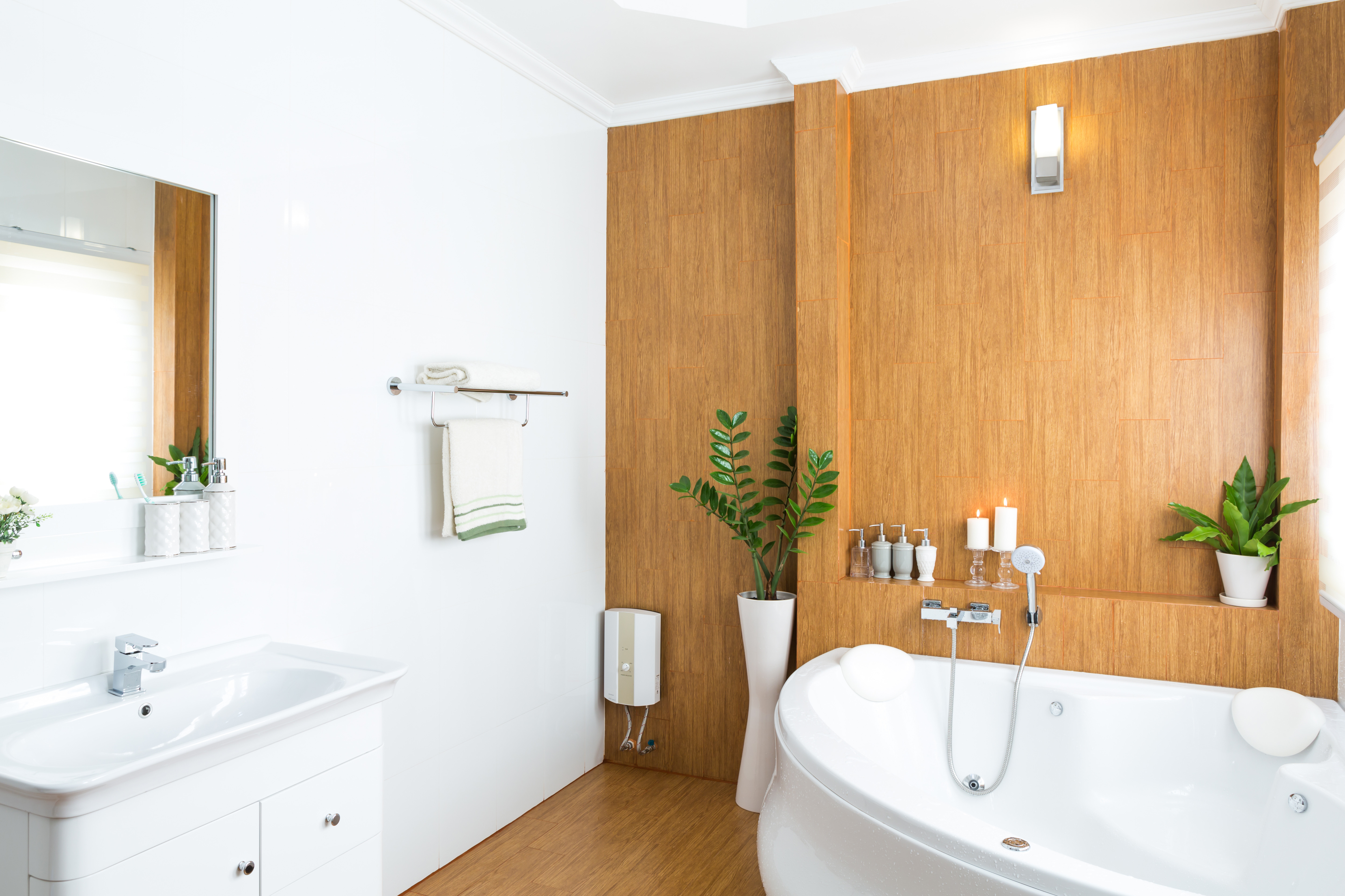 Welche Farbe für das Badezimmer statt Fliesen?