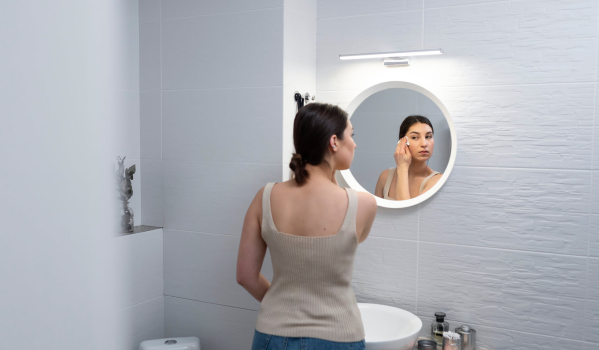 Wie beleuchte ich einen Badezimmerspiegel? Welche Leistung sollte eine Glühbirne für das Badezimmer haben?