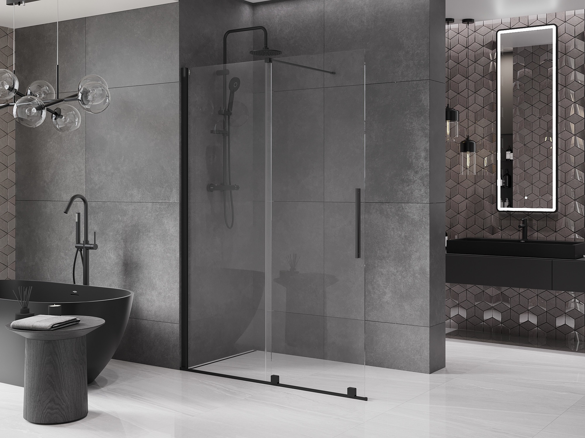 Schiebetürdusche – die ideale Lösung für kleine Badezimmer