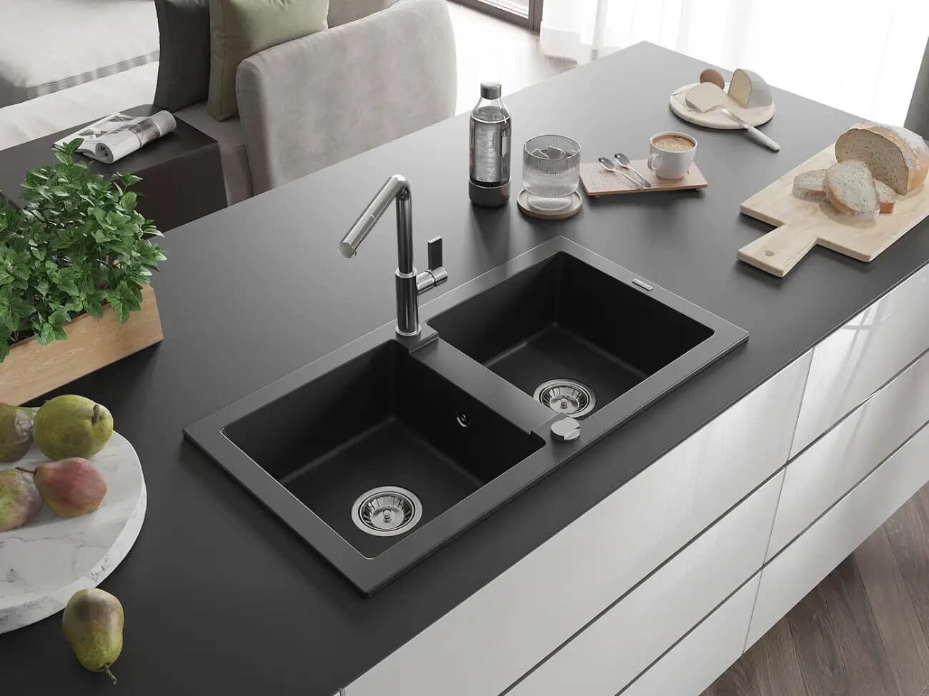 Einzelbecken oder Doppelbecken – welches ist besser?