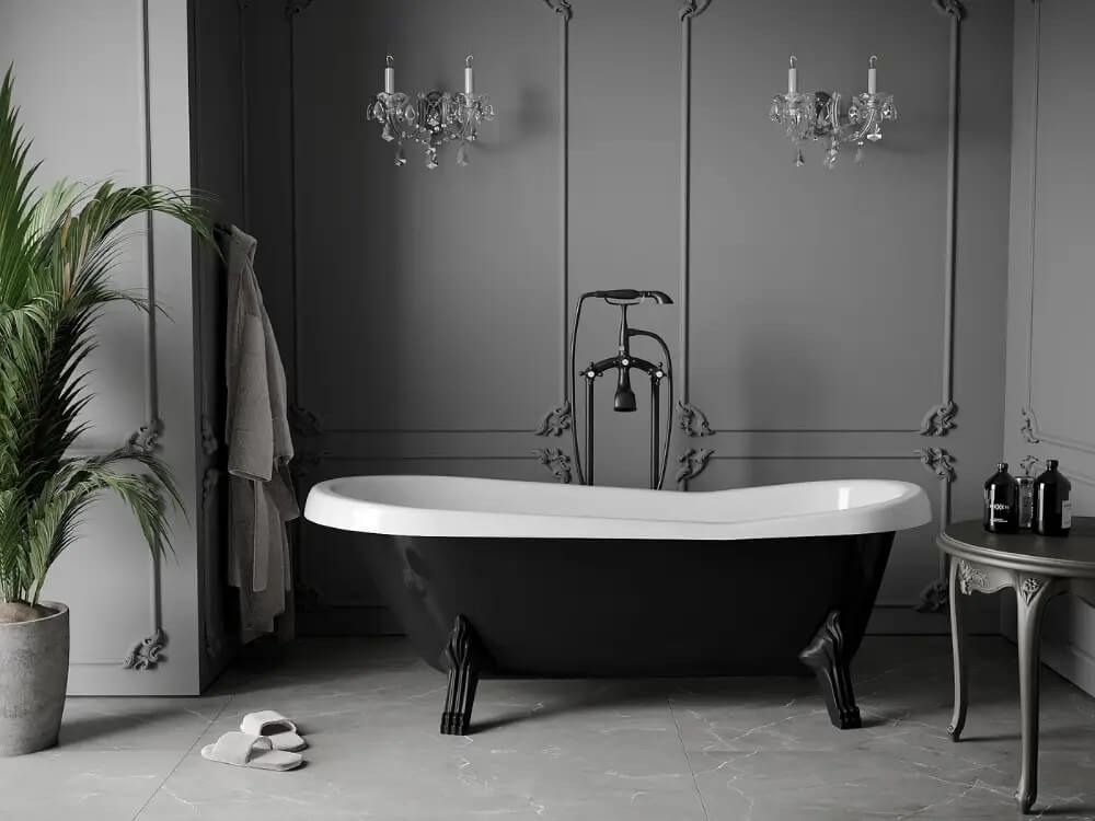Retro Badezimmer Inspirationen und wie man sie gestalten kann? Ideen und Tipps für einen stilvollen Raum