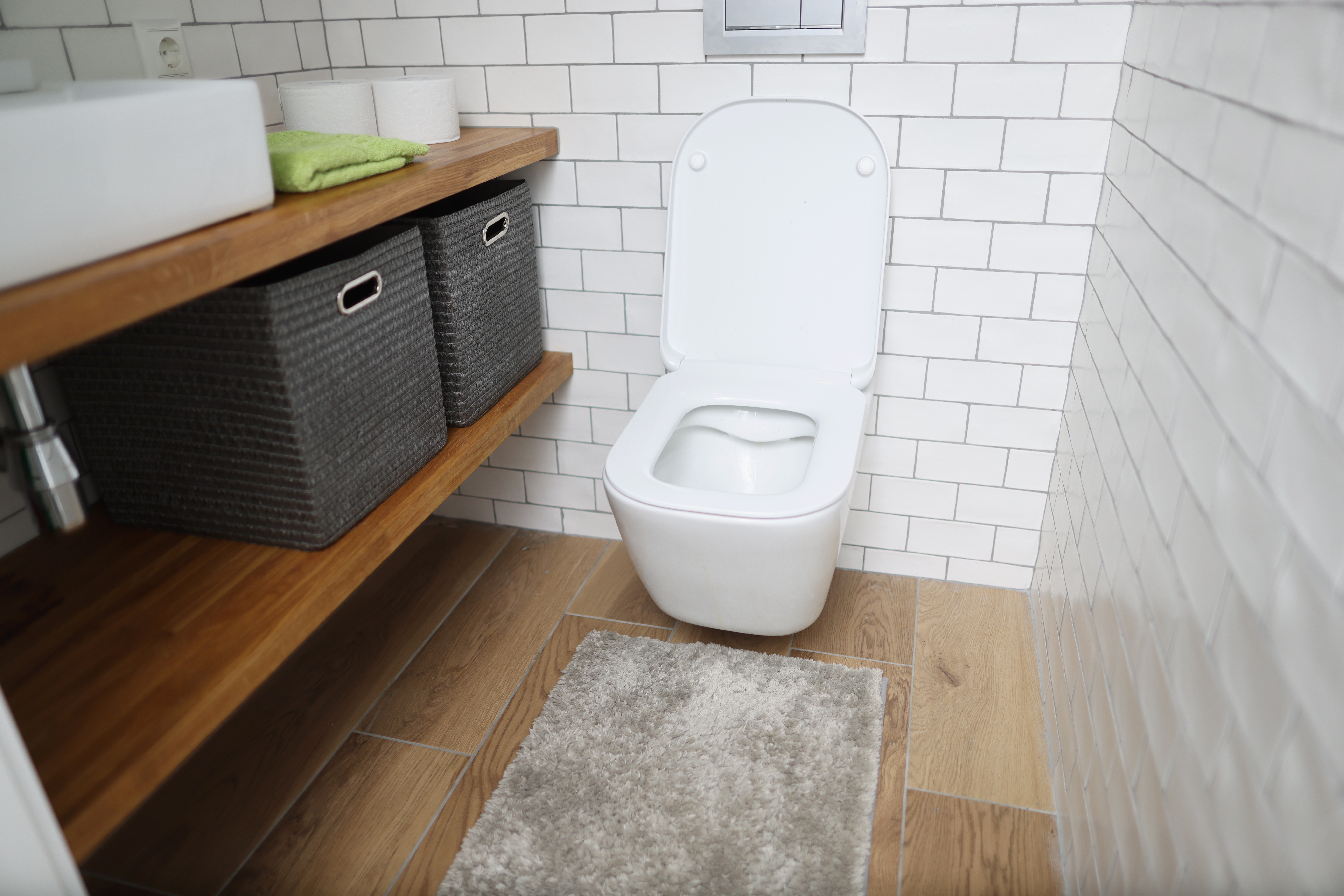 Wie hoch soll man die WC-Schüssel aufhängen?