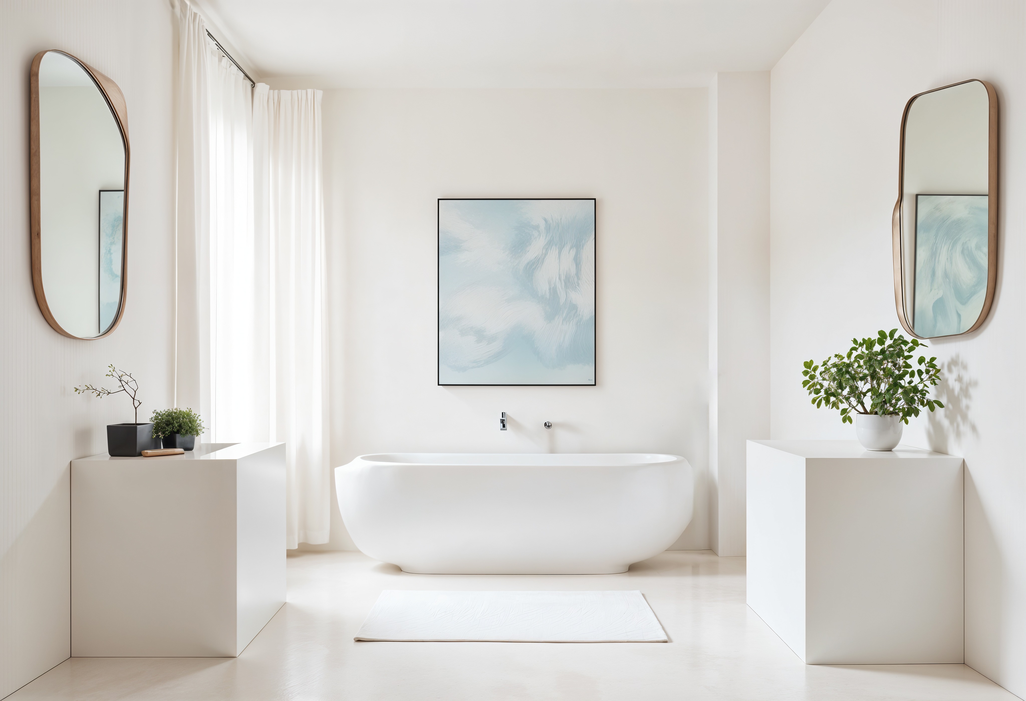Badezimmer ohne Fliesen - ist das möglich?
